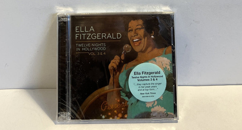 Twelve Nights In Hollywood, Vol. 3 and 4 by Ella Fitzgerald (CD, 2011) Verve USA - Darktower Media