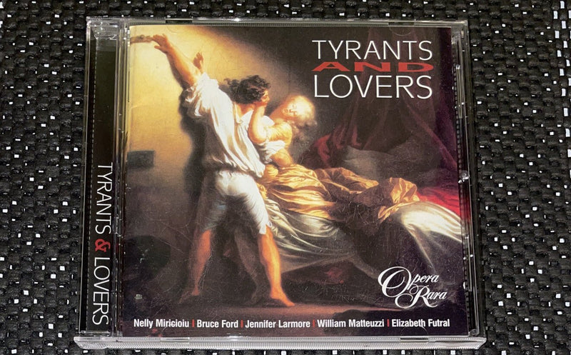 Tyrants and Lovers (CD, Apr - 2002, Opera Rara) USA Scratch Free - Darktower Media