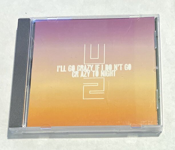 U2: I'll Go Crazy If I Don't Go Crazy Tonight: Dirty South Mix PROMO CD w1s43185 - Darktower Media
