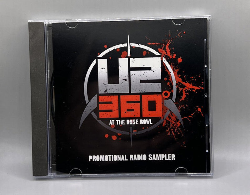 U2 PROMO CD 360 AT THE ROSE BOWL PROMO RADIO SAMPLER BONO THE EDGE NM w1s5 3363 - Darktower Media