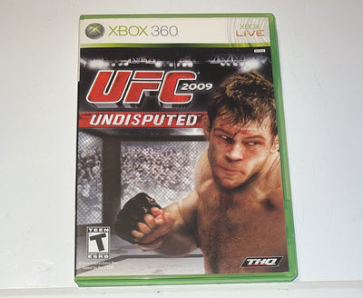 UFC 2009 Undisputed (Microsoft Xbox 360, 2009) With Manual/Inserts w1s3 2018