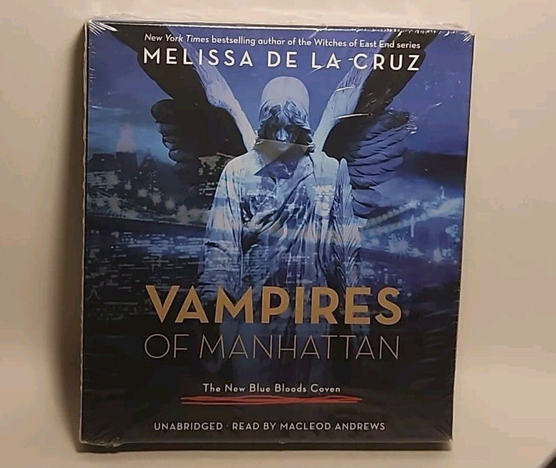 Vampires of Manhattan: The New Blue Bloods Coven Unabridged CD NEW w1 3738 - Darktower Media