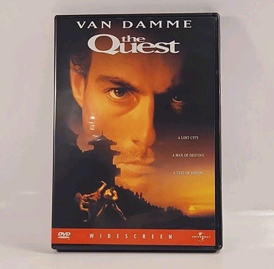 Van Damme - The Quest (DVD, 1996) Widescreen with insert Universal USA w1s3 2605