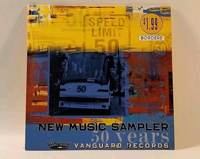 VANGUARD RECORDS New Music Sampler 50 years 2000 BORDERS edition 4950 - Darktower Media
