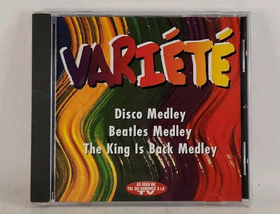 Variété (Variete) - CD - Disco Tribute, Beatles Medley, Elvis 1995 Can. w1 3789