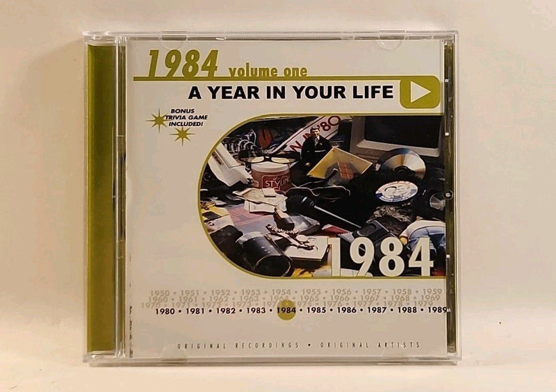 Various - A Year in Your Life: 1984, Vol. 1, CD 2001 USA OOP Rare NM w1 3714 - Darktower Media