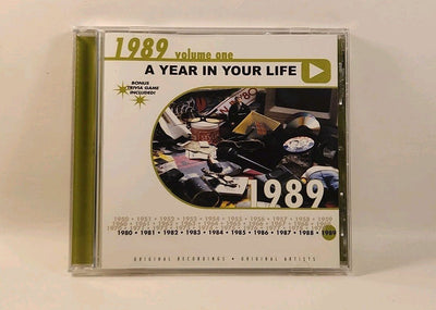 Various - A Year in Your Life: 1989, Vol. 1, CD 2001 Definitive Recs USA w1 3616