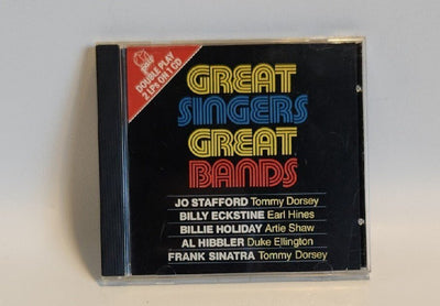 Various Artists, Great Singers - Great Bands Double Play CD 1992 Pair Recs USA