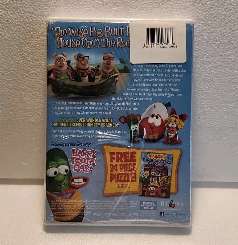 VeggieTales: The Little House That Stood, DVD, With Puzzle/Digital USA - Darktower Media