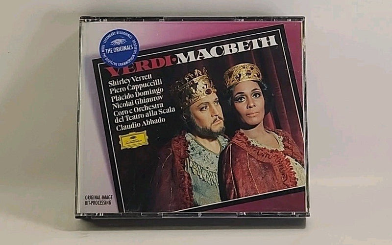 Verdi Macbeth Claudio Abbado La Scala Shirley Verrett CD USA Box Set w1 3777 - Darktower Media