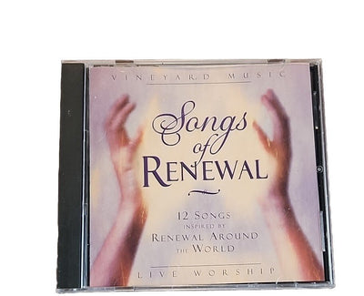 Vineyard Music - Songs of Renewal: 12 Songs Inspired. CD 1996 USA