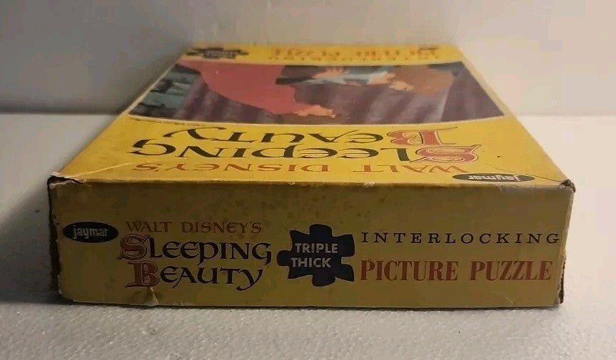 Vintage 1960's Walt Disney's "PRINCESS AURORA AWAKENS" Picture Puzzle Jaymar - Darktower Media