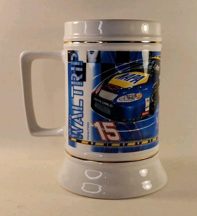 Vintage 2001 MIichael Waltrip NAPA 15 Beer Mug EUC gl101