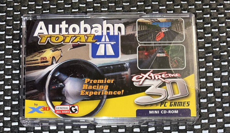 Vintage Autobahn Total Racing extreme 3D Mini CD Rom - Darktower Media