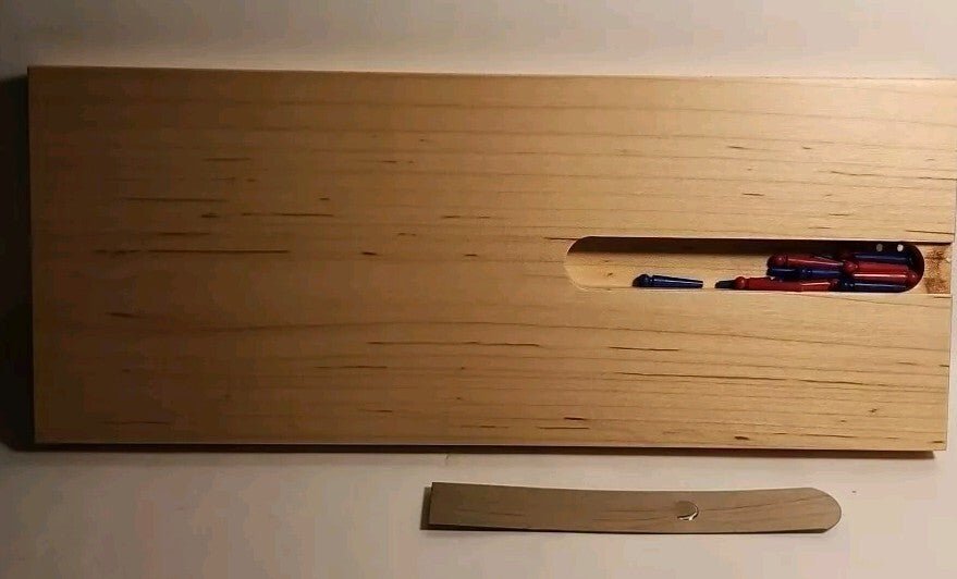 Vintage Dreuke 1150 Cribbage Scoremaster Once - a - Round Two Track Board with Box - Darktower Media