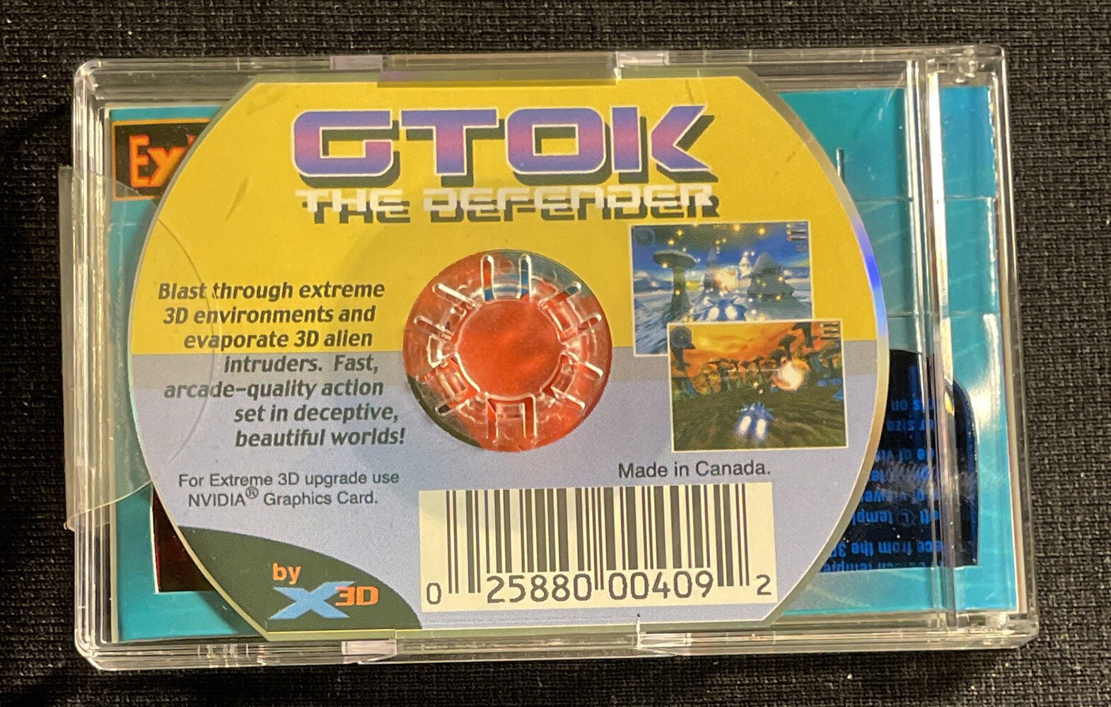 Vintage GTOK The Defender Mini CD - Rom Extreme 3D PC Games by X3D Brand New - Darktower Media