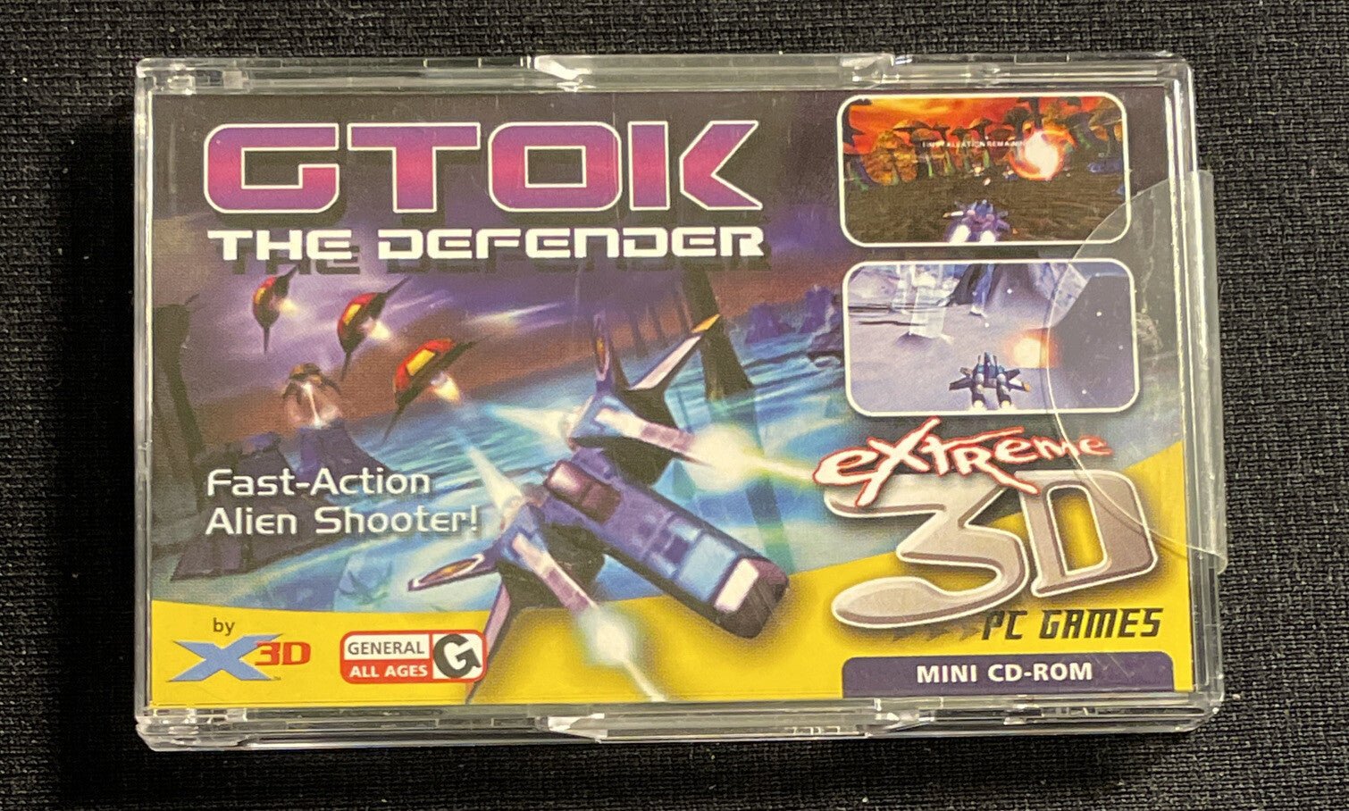 Vintage GTOK The Defender Mini CD - Rom Extreme 3D PC Games by X3D Brand New - Darktower Media