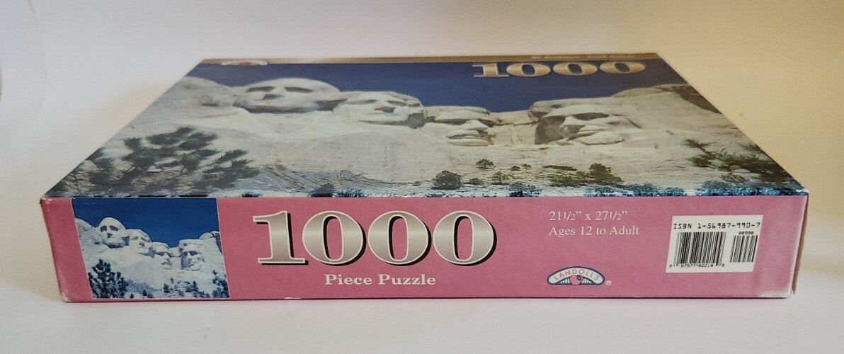 Vintage New Landoll’s Mt Rushmore - South Dakota 1000pc Jigsaw Puzzle Sealed - Darktower Media
