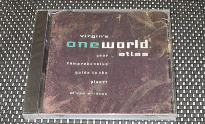 Virgin's One World Atlas New - Still sealed in jewel case PC Game