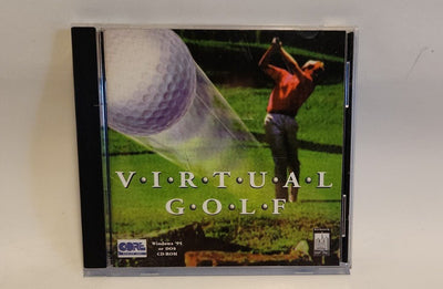 Virtual Golf IBM PC CD Rom 1995 Core Design Golf Game Windows 95 DOS