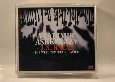 Vladimir Ashkenazy- J.S. Bach The Well-Tempered Clavier 3 CDs Decca UK r1s9 1028