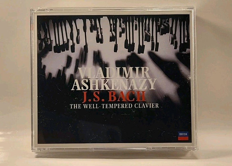 Vladimir Ashkenazy - J.S. Bach The Well - Tempered Clavier 3 CDs Decca UK r1s9 1028 - Darktower Media