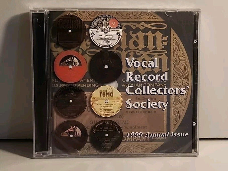 Vocal Record Collectors Society 1999 Annual - Cedar CD Opera Arias NEW w1s4 3210 - Darktower Media