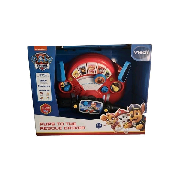 Vtech Paw Patrol Pups To The Rescue Driver Nickelodeon Educational New - Darktower Media