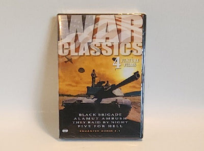 War Classics: 4 Feature Films (DVD) Richard Pryor Lyle Talbot Klaus Kinski New