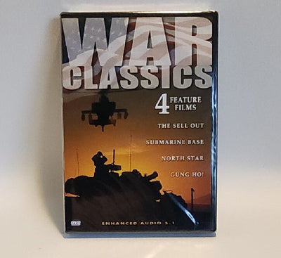 War Classics - Vol. 3: 4 Feature Films (DVD, 2003) NEW Sealed