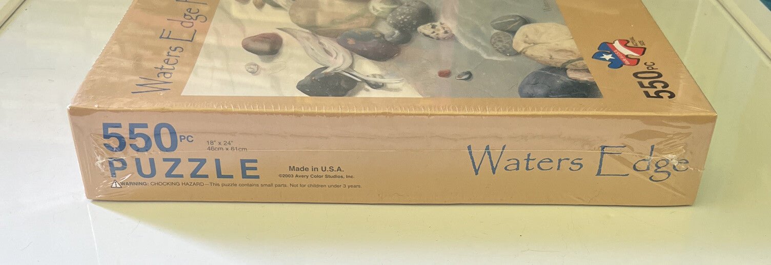 Water's Edge Art Jigsaw Puzzle (Avery Colors Studios 2003) 550 Piece 18" X 24" - Darktower Media