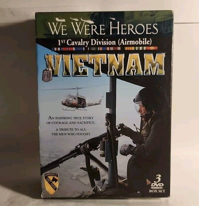 We Were Heroes: Vietnam (DVD, 2002, 3-Disc Set, 3-Pack) 1st Calvary Div