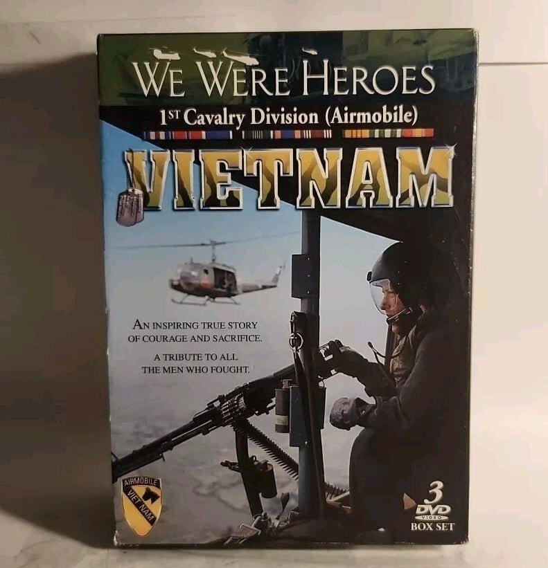 We Were Heroes: Vietnam (DVD, 2002, 3 - Disc Set, 3 - Pack) 1st Calvary Div - Darktower Media