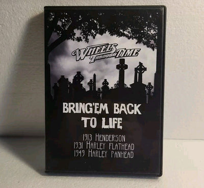 Wheels Through Time Bring Em Back to Life DVD Motorcyle Restoration Harley NM