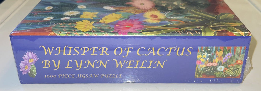 Whisper Of Cactus 1000 Piece Jigsaw Puzzle, Brand New - Sealed Package! - Darktower Media