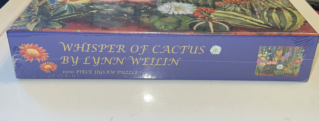 Whisper Of Cactus 1000 Piece Jigsaw Puzzle, Brand New - Sealed Package! - Darktower Media
