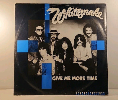 Whitesnake – Give Me More Time 12" Vinyl Single (1984, UK Press) Liberty VG r103