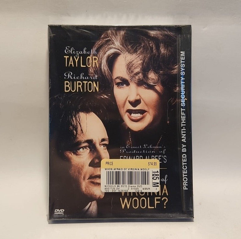 Who' Afraid of Virginia Woolf (DVD, 1997, Full Frame/Letterboxed ) USA Snapcase - Darktower Media