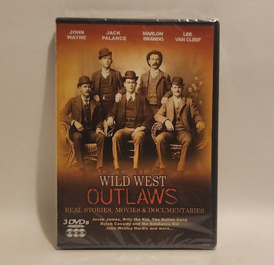 Wild West Outlaws, Real Stories, Movies & Documentaries (DVD, 2009, 3-Disc Set)