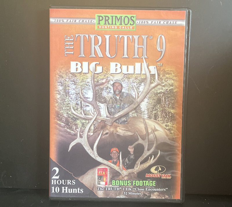 Will Primos Hunting Calls The Truth 9 Big Bulls Fair Chase ELK DVD USA NM - Darktower Media