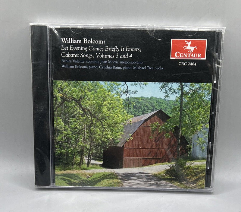 William Bolcom: Let Evening Come; Briefly it Enters; Cabaret Songs, Volumes 3... - Darktower Media