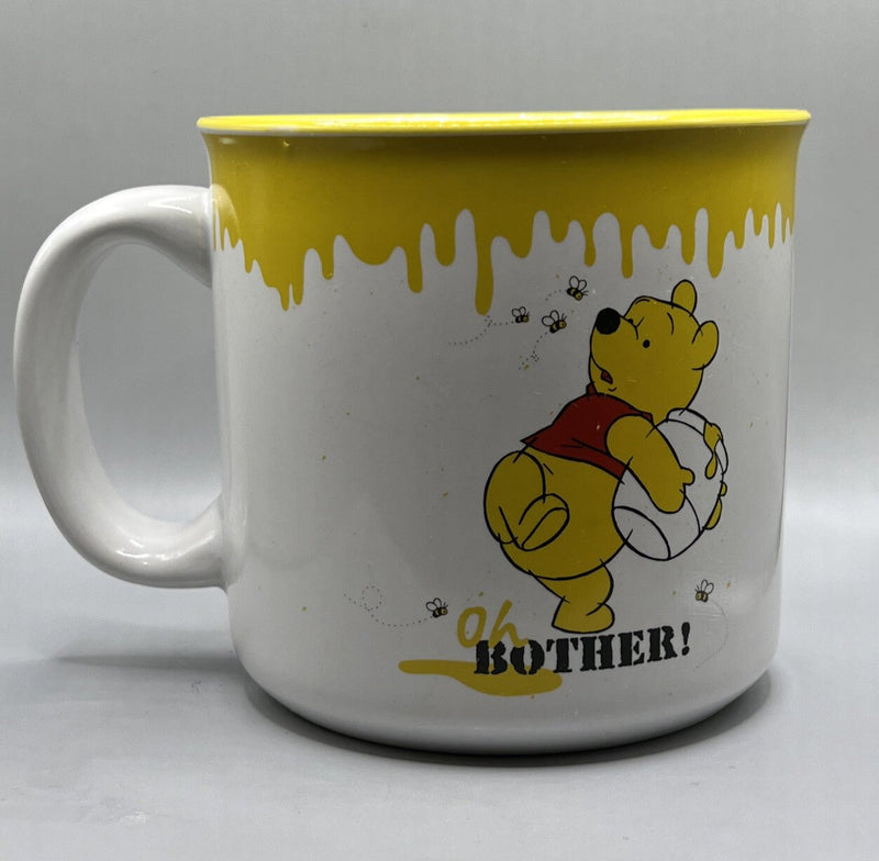Winnie the Pooh Oh Bother Honey 20oz Ceramic Camper Mug Multi - Color - Darktower Media