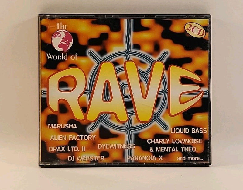 World of Rave (1996, ZYX11021) - 2 CD - Drax Ltd. II, Marusha Germany w1s33031 - Darktower Media