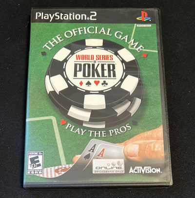 World Series of Poker (Sony PlayStation 2, 2005) With Manual Near Mint r1s7 0786