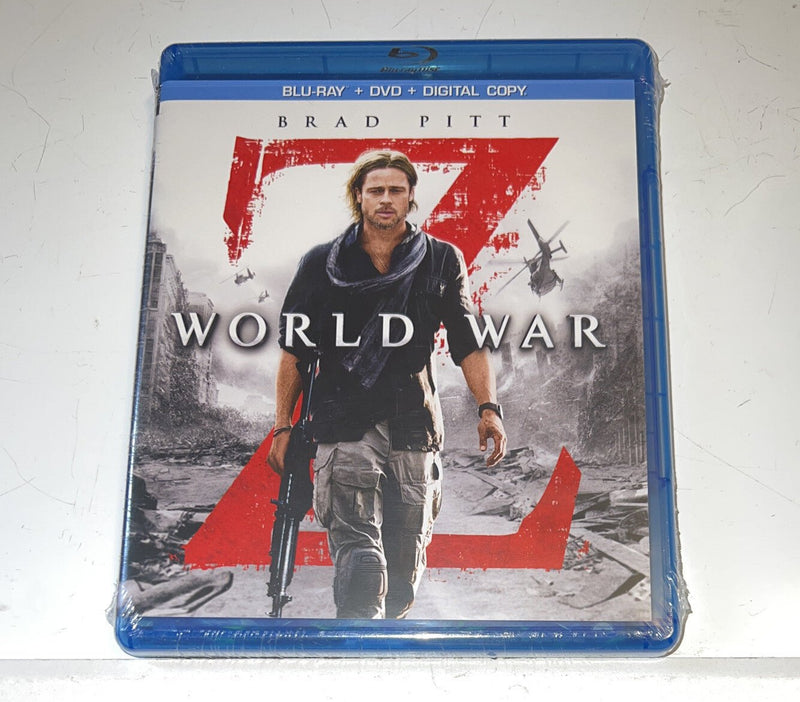 World War Z (Blu - ray 2013, Includes Digital Copy Best Buy Exclusive) USA - Darktower Media