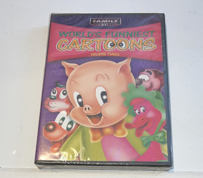 - Worlds Funniest Cartoons Vol 3 ~~ DVD - Ntsc - New Sealed  Porky Pig