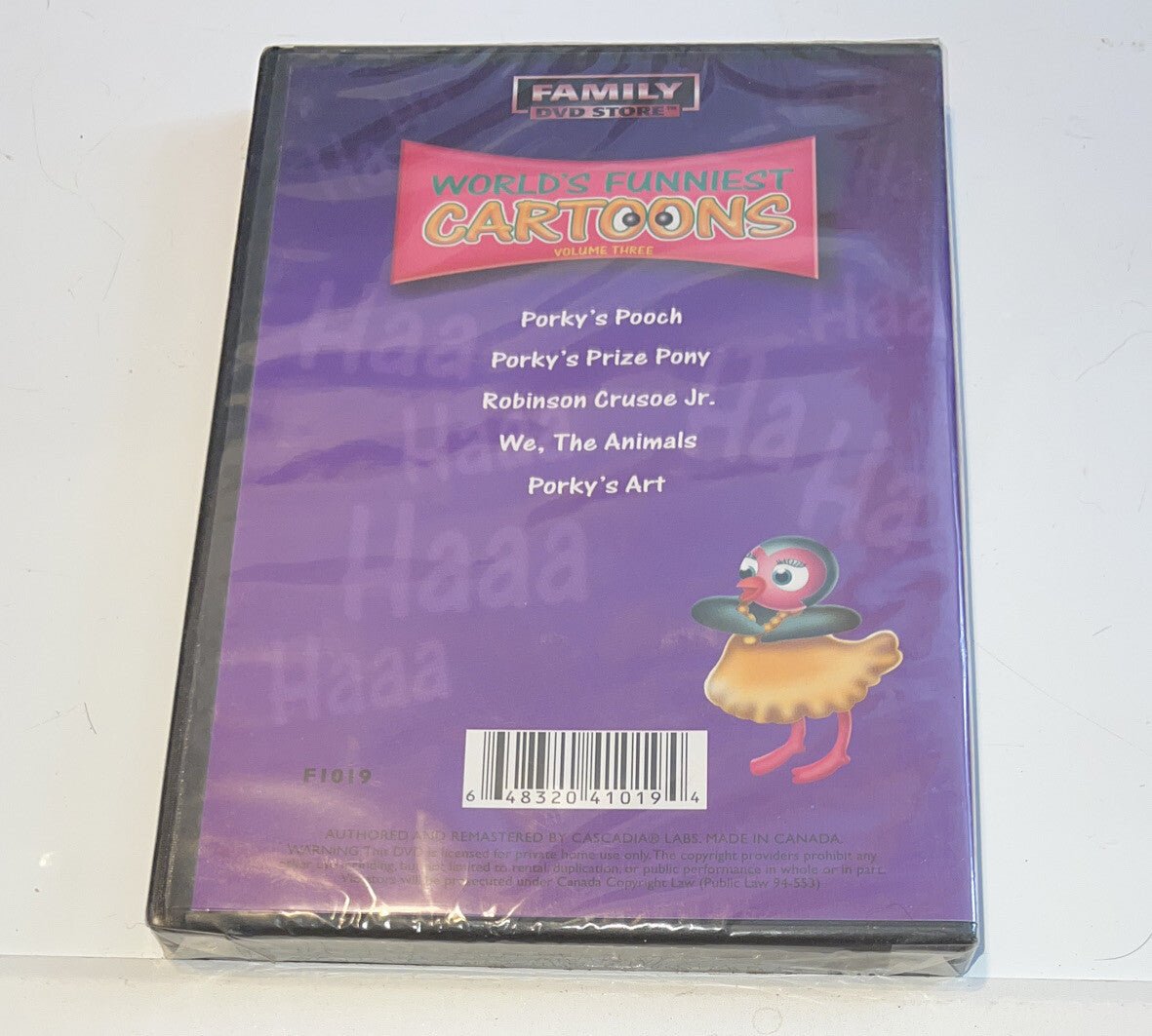  - Worlds Funniest Cartoons Vol 3 ~~ DVD - Ntsc - New Sealed Porky Pig - Darktower Media