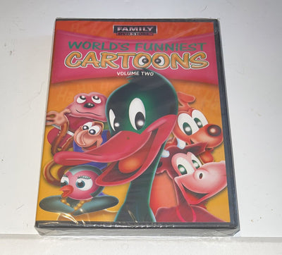 World's Funniest Cartoons - Volume 2 (DVD) - BRAND NEW FACTORY SEALED