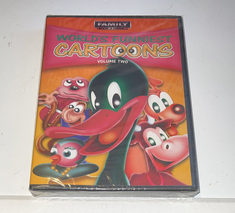 World's Funniest Cartoons - Volume 2 (DVD) - BRAND NEW FACTORY SEALED - Darktower Media