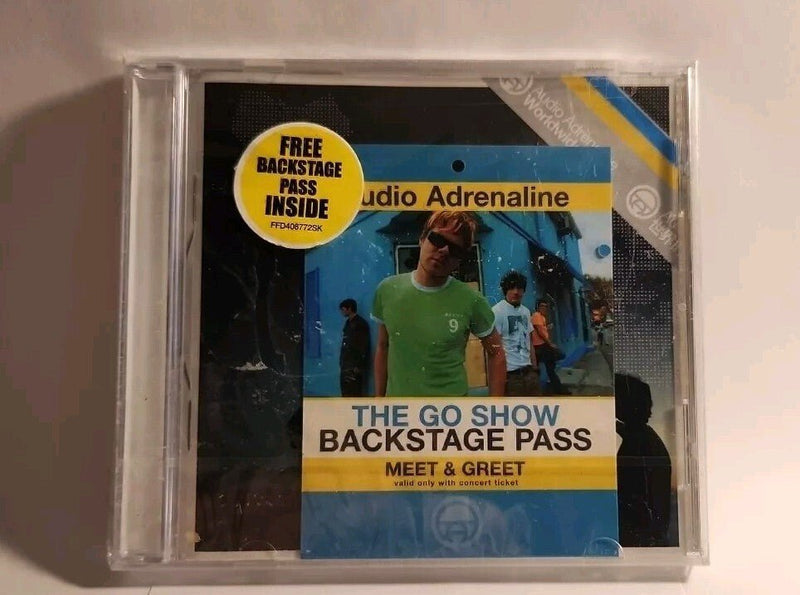 Worldwide: Audio Adrenaline w/backstage pass (CD, 2003, USA) r1s9 945 - 46 - Darktower Media